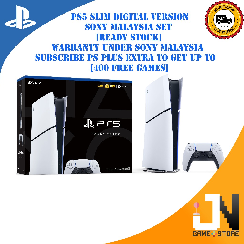 [Sony Malaysia Set] Playstation 5 PS5 Slim 1TB Disc / Digital Genshin ...