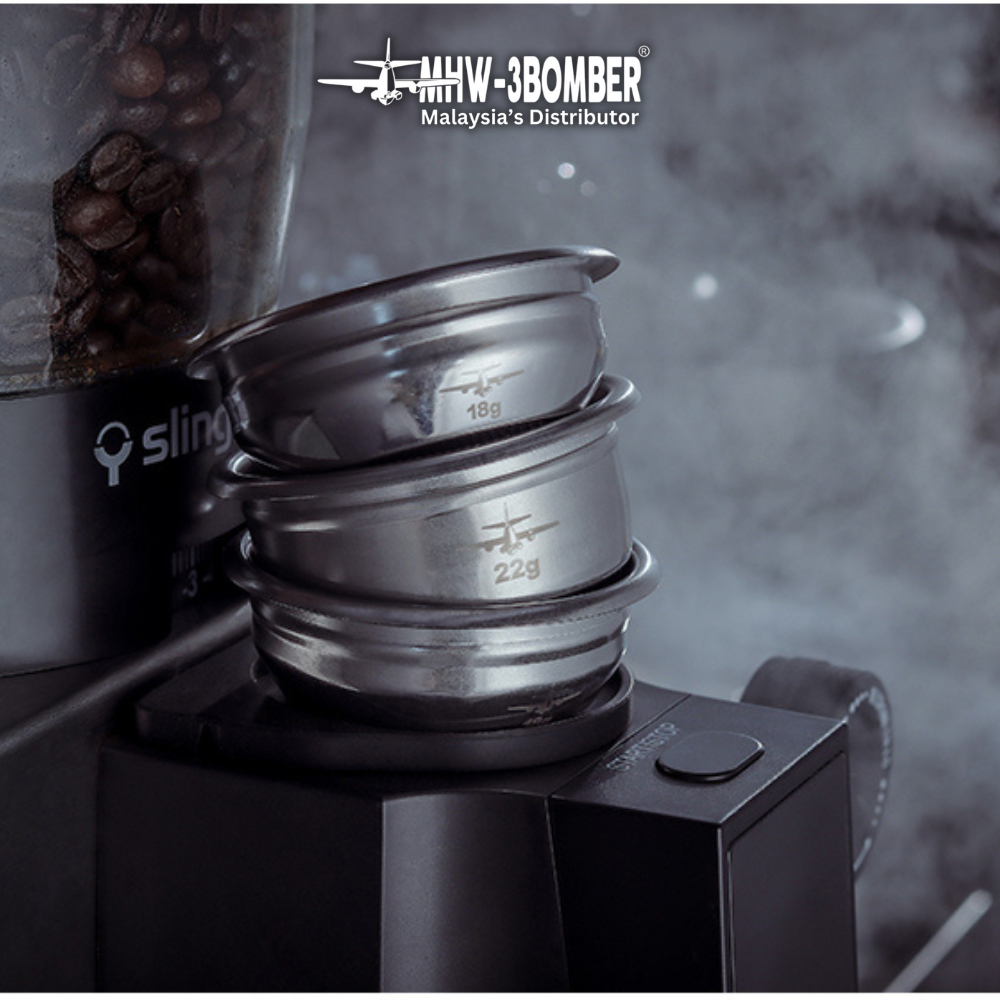 MHW-3BOMBER Panier De Filtre à Expresso 58 Mm DEX 15 G De Haute Précision En Acier Inoxydable FB5620-OS