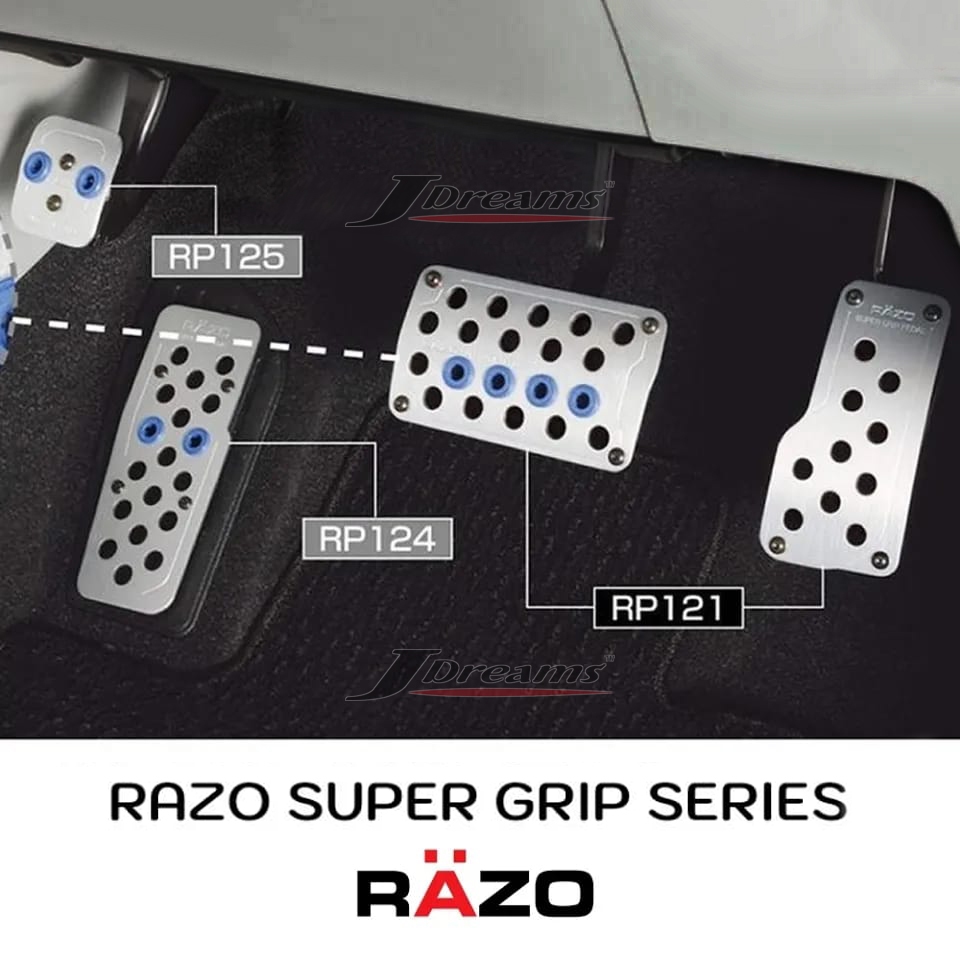 Carmate RAZO Super Grip Pedal Set Honda City GN2 GN5 Hatchback Jazz ...