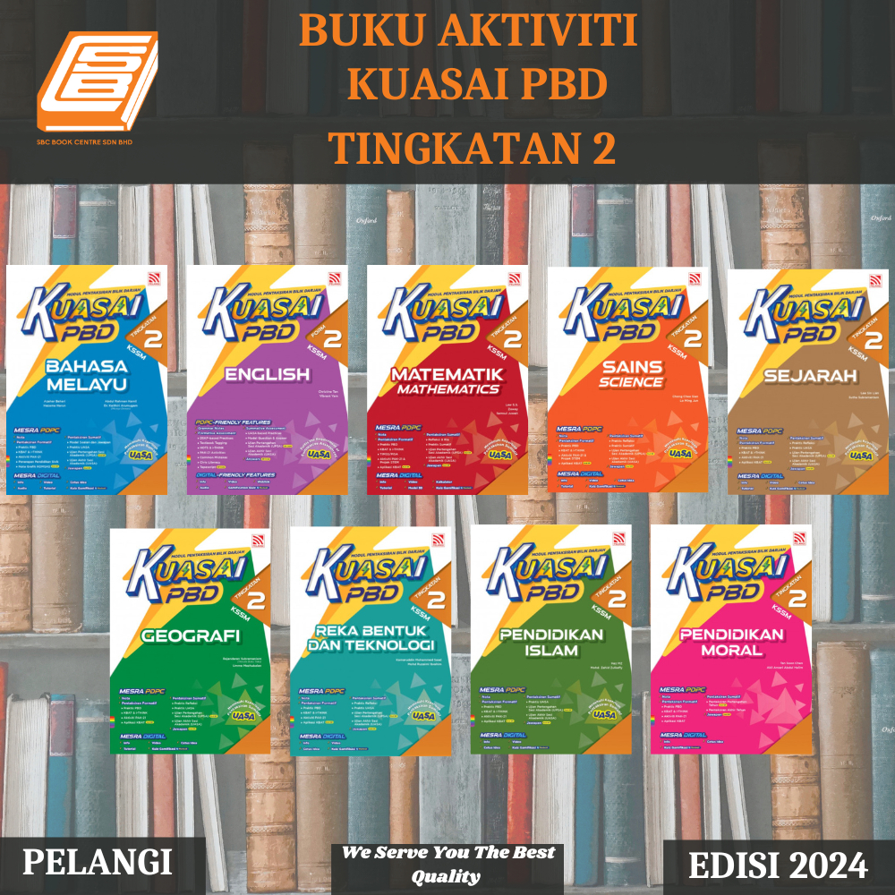 [SBCB] Buku Latihan : Kuasai PBD Tingkatan 2 KSSM ( Pelangi ) | Shopee ...