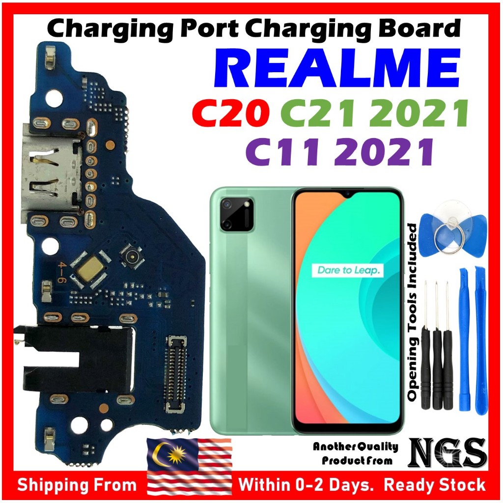 Connecteur De Charge (flex De Charge) Pour Realme C21, RMX3201, C11 2021, RMX3231, C20 - Neuf