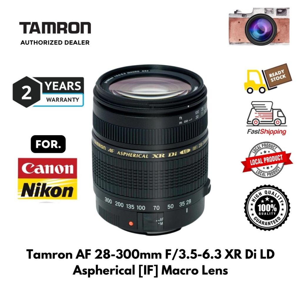 TAMRON AF 28-300mm XR Di LD キヤノンEFマウント