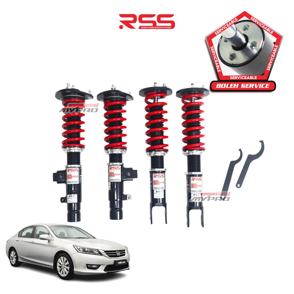RSS Road Stabilization System Adjustable Suspension Honda ACCORD T2A 14 ...