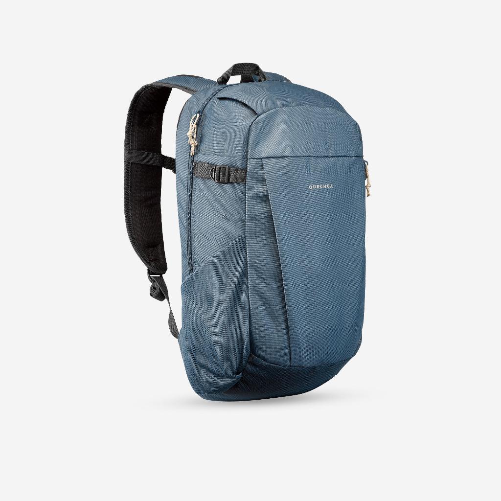 Quechua 20 Litres Country Walking Backpack Grey Blue x1 Hiking Trekking Hiker Trekker Outdoor Sport 20L Travel Bag Shopee Malaysia