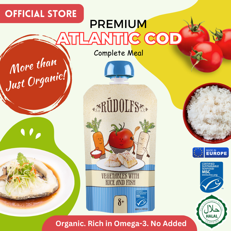 HALAL] Rudolfs Organic Premium Baby Puree Ready to Eat