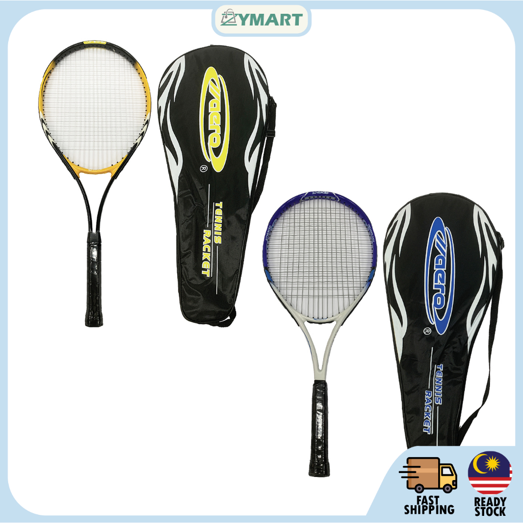 27 Inch High Quality Aluminum Tennis Racket, Raket Tennis with FREE ...