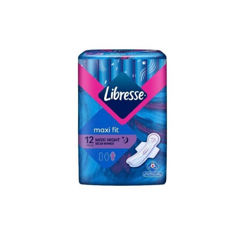 Libresse Maxi Wing (24cm x 16s)/ (32cm x 12s) Non Wing (24cm x 20s
