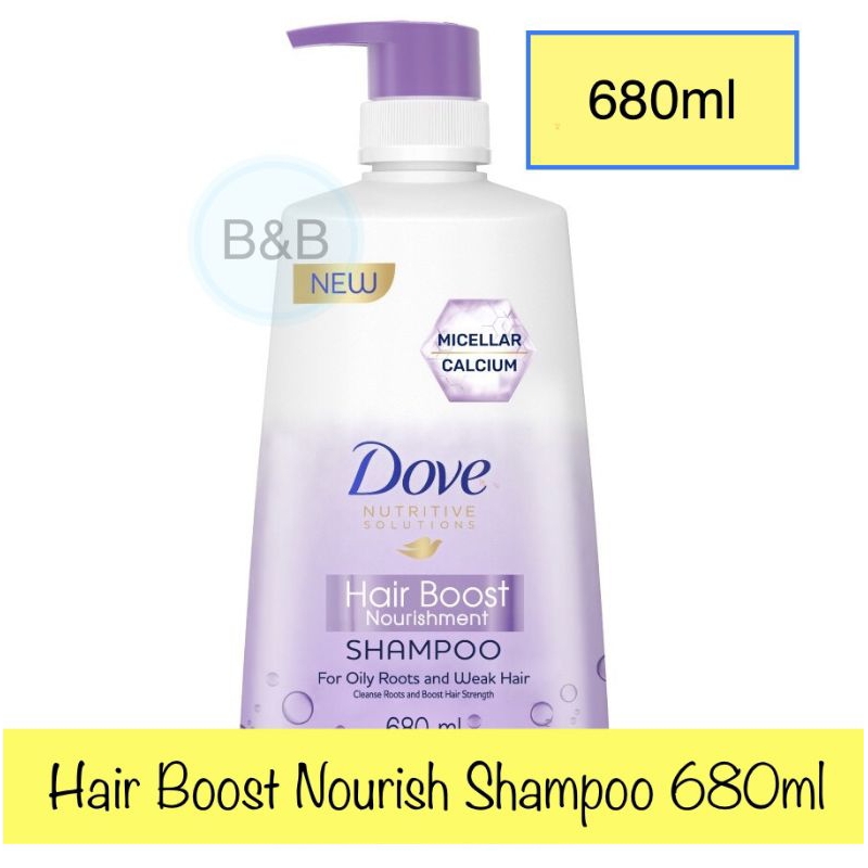 Dove Hair Boost Nourishment Shampoo 650ml Shopee Malaysia 8850