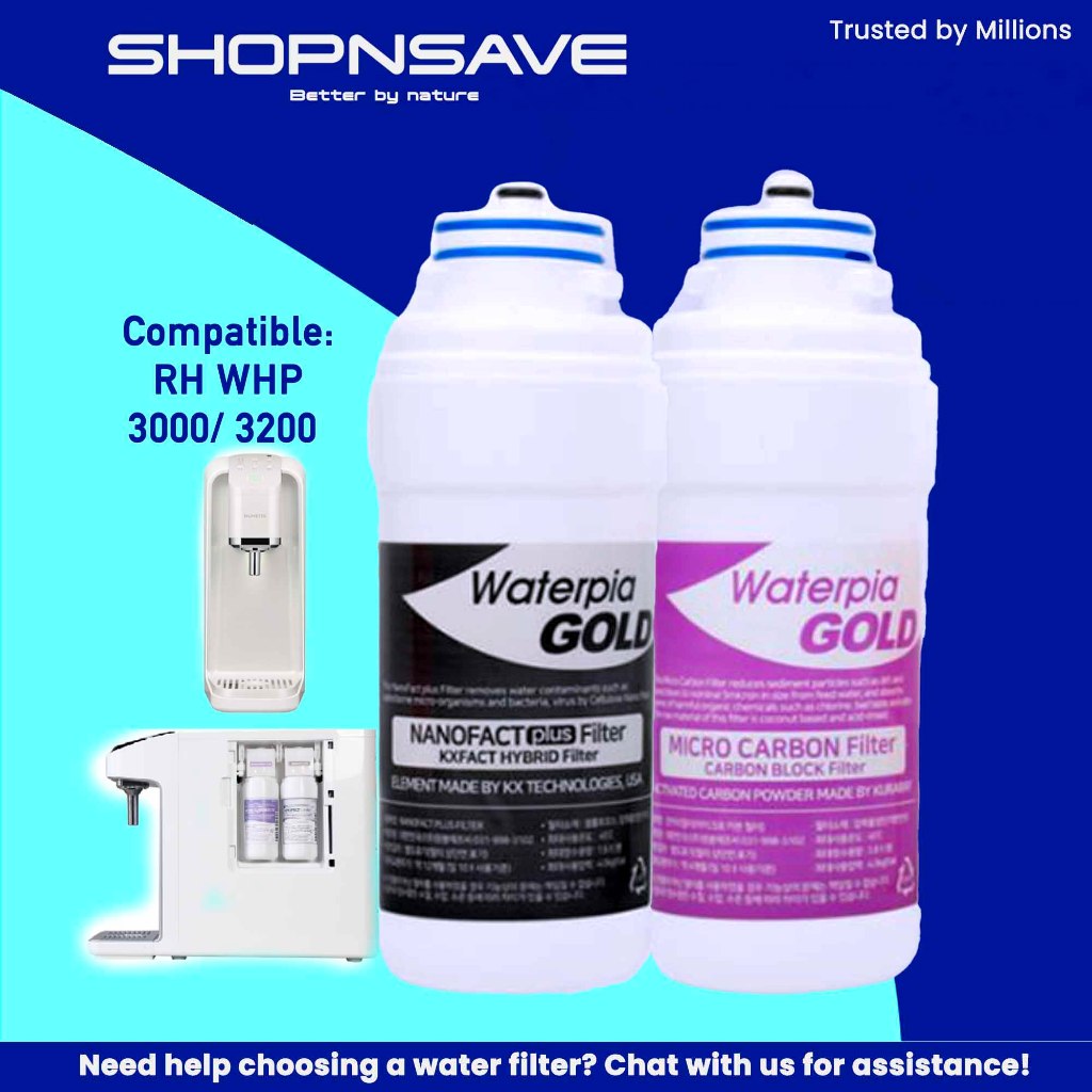 Waterpia Ruhens V Series SelfReplaceable Water Filters, Ruhens Water
