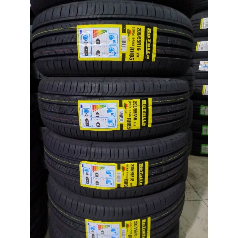 205/55/16 Rotalla Setula E-Race RH05 Tyre Tayar | Shopee Malaysia