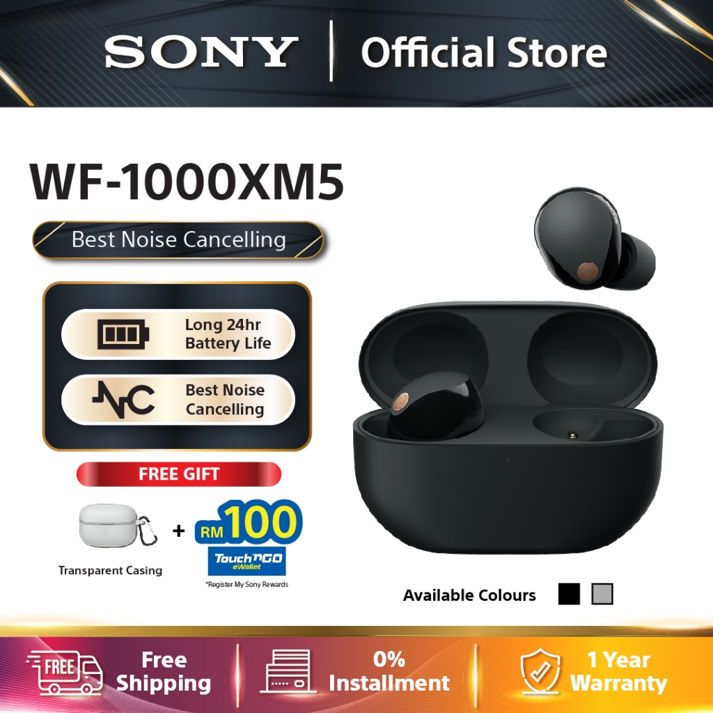 Sony WF-1000XM5 Best Noise Cancelling Bluetooth Earphones Truly ...