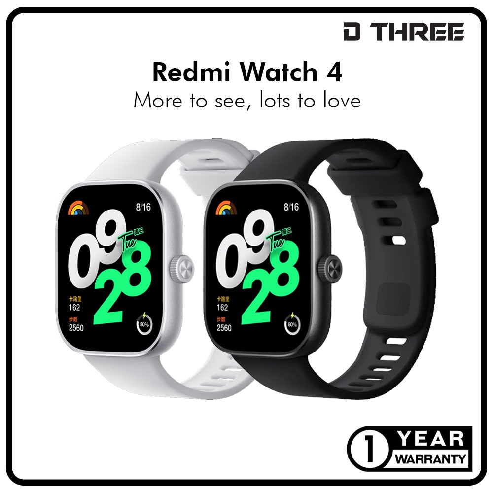 Redmi Watch 4 | Original Malaysia New Set | Shopee Malaysia