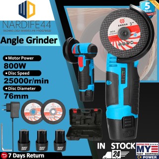 5-Year-Warranty Cordless Angle Grinder 12V Brushless Angle Grinder ...