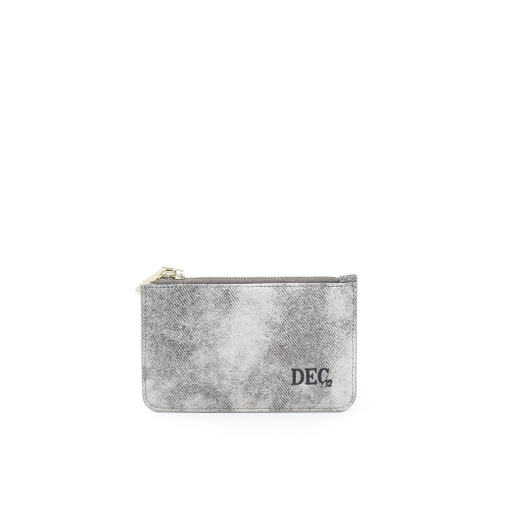 DEC Collection • Rhys Denim-Style Leather Mini Wallet | Shopee Malaysia