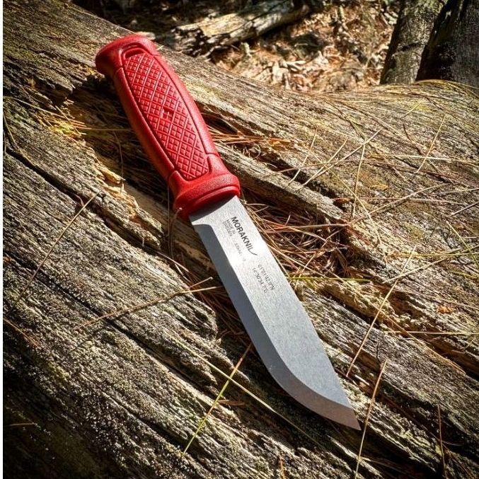 MORAKNIV Kansbol Knife Special Edition Dala Red Pisau Outdoor Camping ...