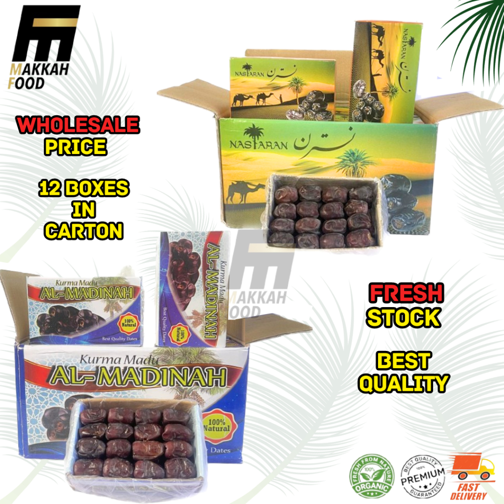Kurma Madu Premium Rotab kurma Lembut Kurma Rotab New Stock (12Box ...
