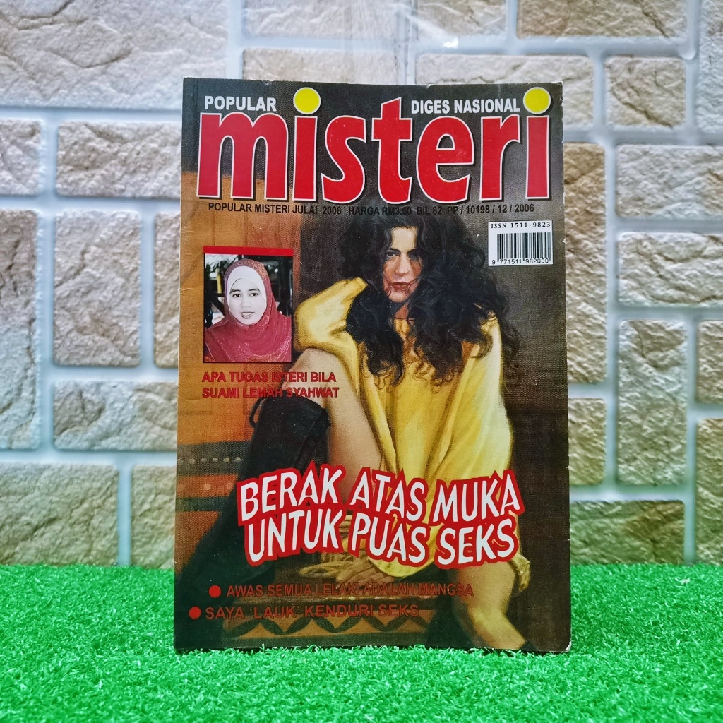 Preloved 』majalah Popular Misteri Majalah Kisah Seram Mistik Hantu Mastika Hidayah Pesona 