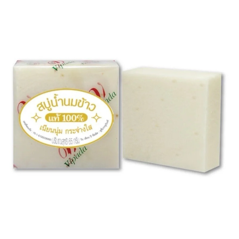 100% ORIGINAL VIPADA RICE MILK SOAP MADE IN THAILAND | Shopee Malaysia