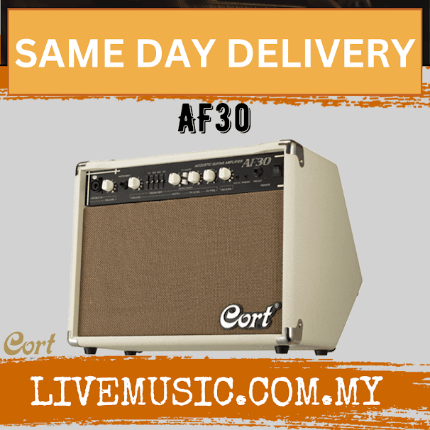 Cort AF30 30-Watt Acoustic Guitar Amplifier ( AF-30 / AF 30) | Shopee ...