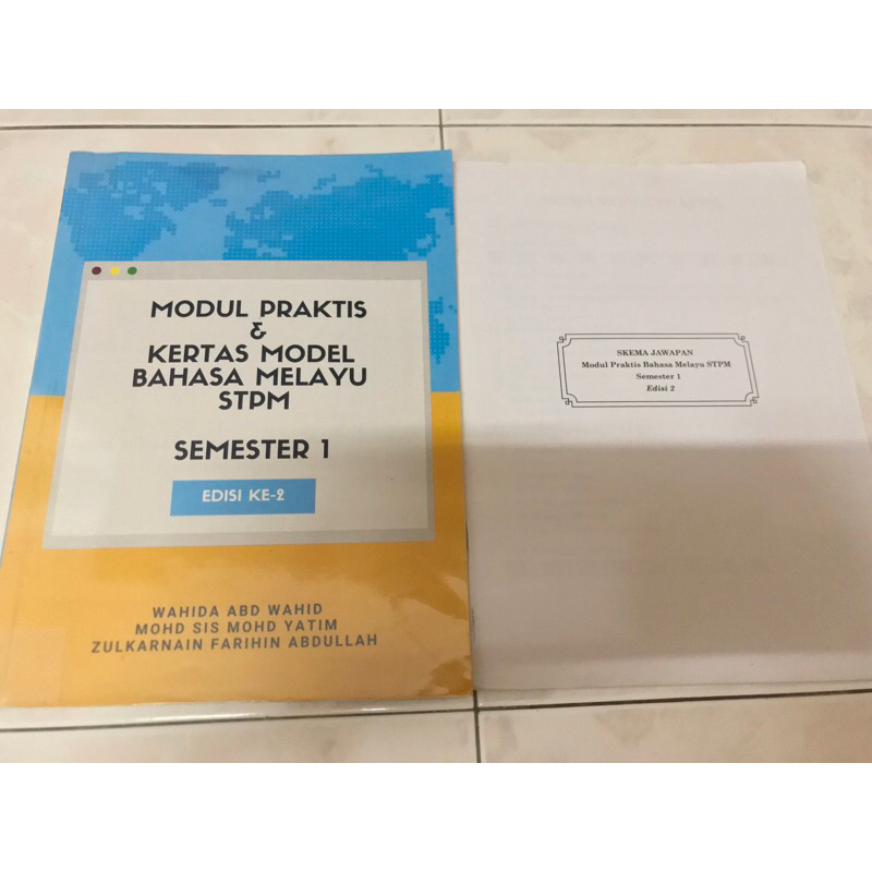 MODUL PRAKTIS & KERTAS MODUL BAHASA MELAYU STPM SEMESTER 1 | Shopee ...