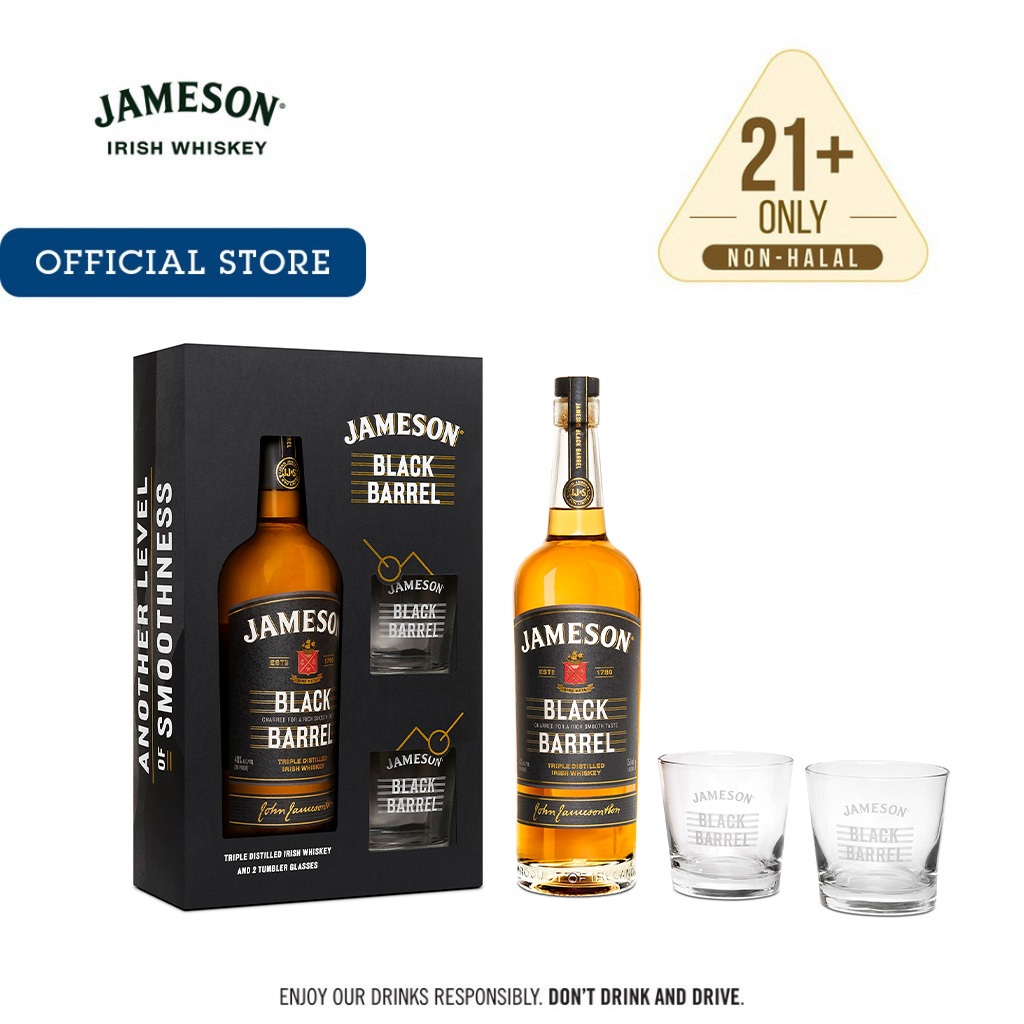 Jameson Black Barrel Irish Whisky - 700ml | Shopee Malaysia