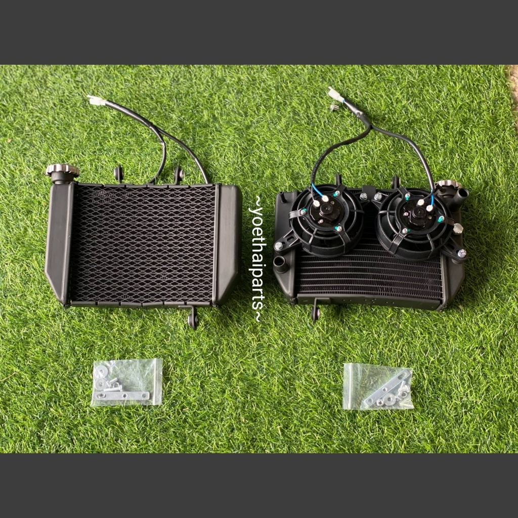 Racing Radiator Curve Twin Fan Yamaha LC 135 / Yamaha LC 135 Twin Fan ...