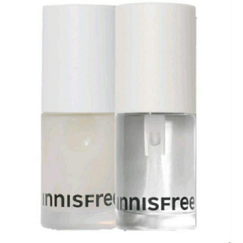 (new) innisfree nail base coat / top coat /nail strengthener 6ml (exp