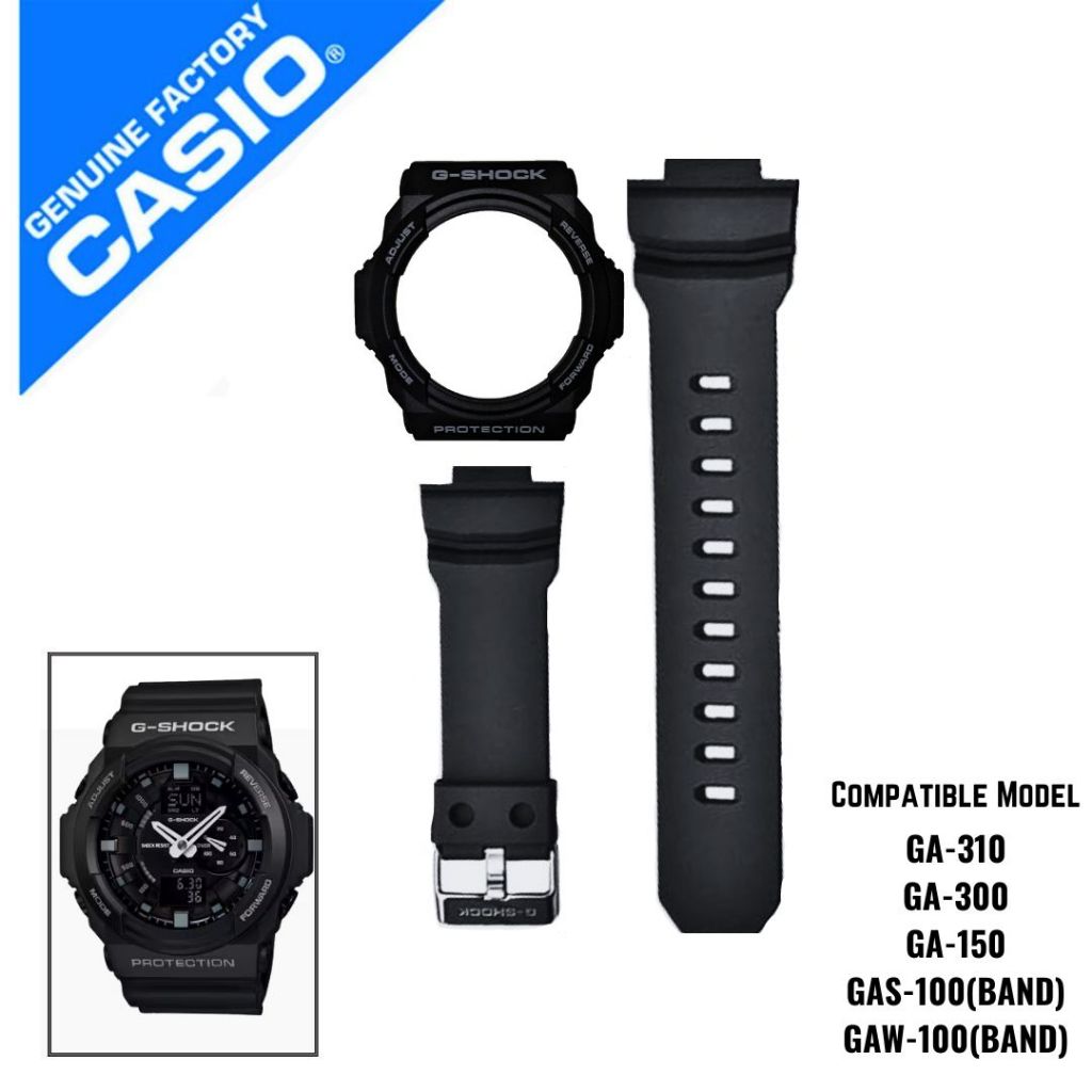 Discounted Wholesale Resin Watch Band Replacement GA150MF-1A_K0010070