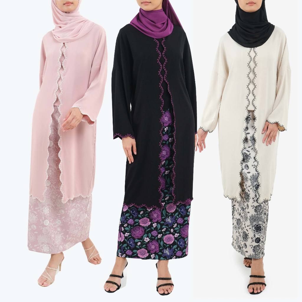 Poplook PREMIUM Komala Blouse & Skirt | Shopee Malaysia