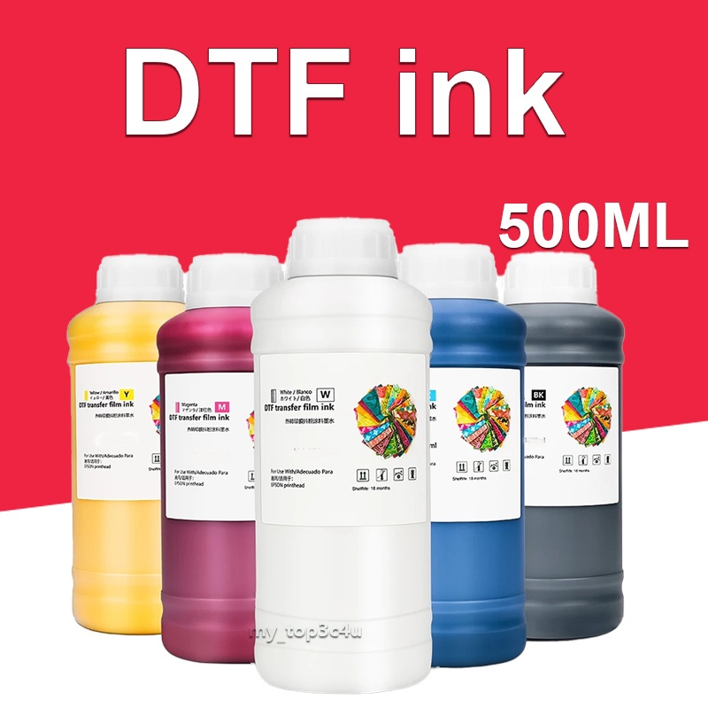 500ML XP600 Dtf Ink And Powder Film Transfer Ink EPSON XP600/ TX800 ...