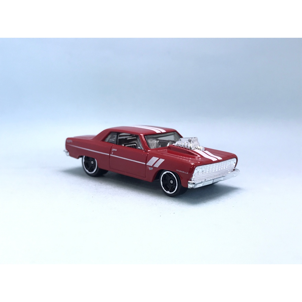 Hot Wheels 1/64 Chevrolet Chevelle SS 1964 - Rouge - Édition Mainline 2024 #2/5 - Neuf
