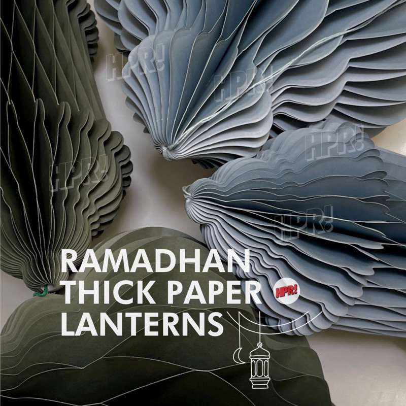 [🇲🇾 READY STOCK] Ramadhan Premium Thick Paper Lantern Raya gift (2pcs ...