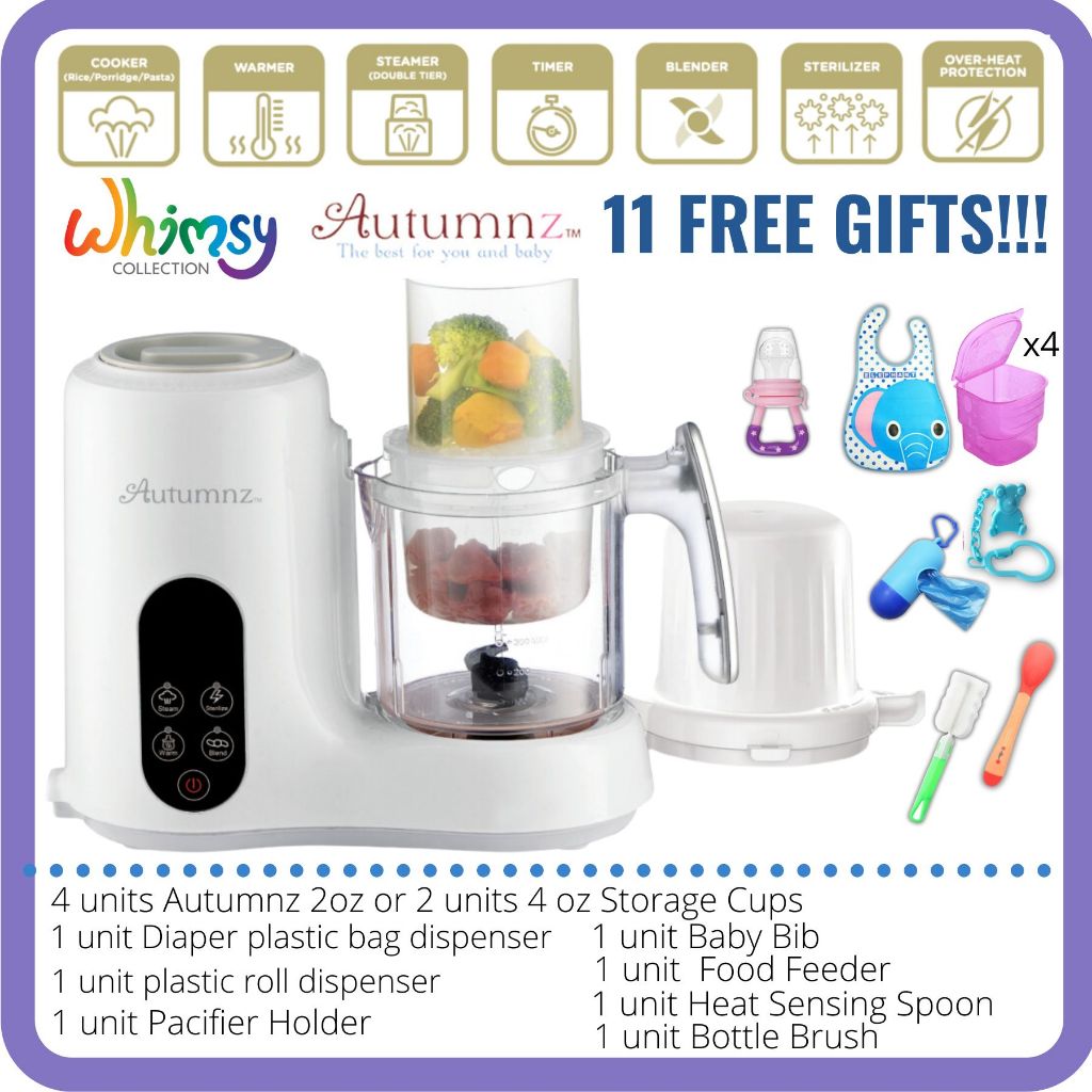 Autumnz Double Tier Multifunctional Baby Food Processor Autumnz baby