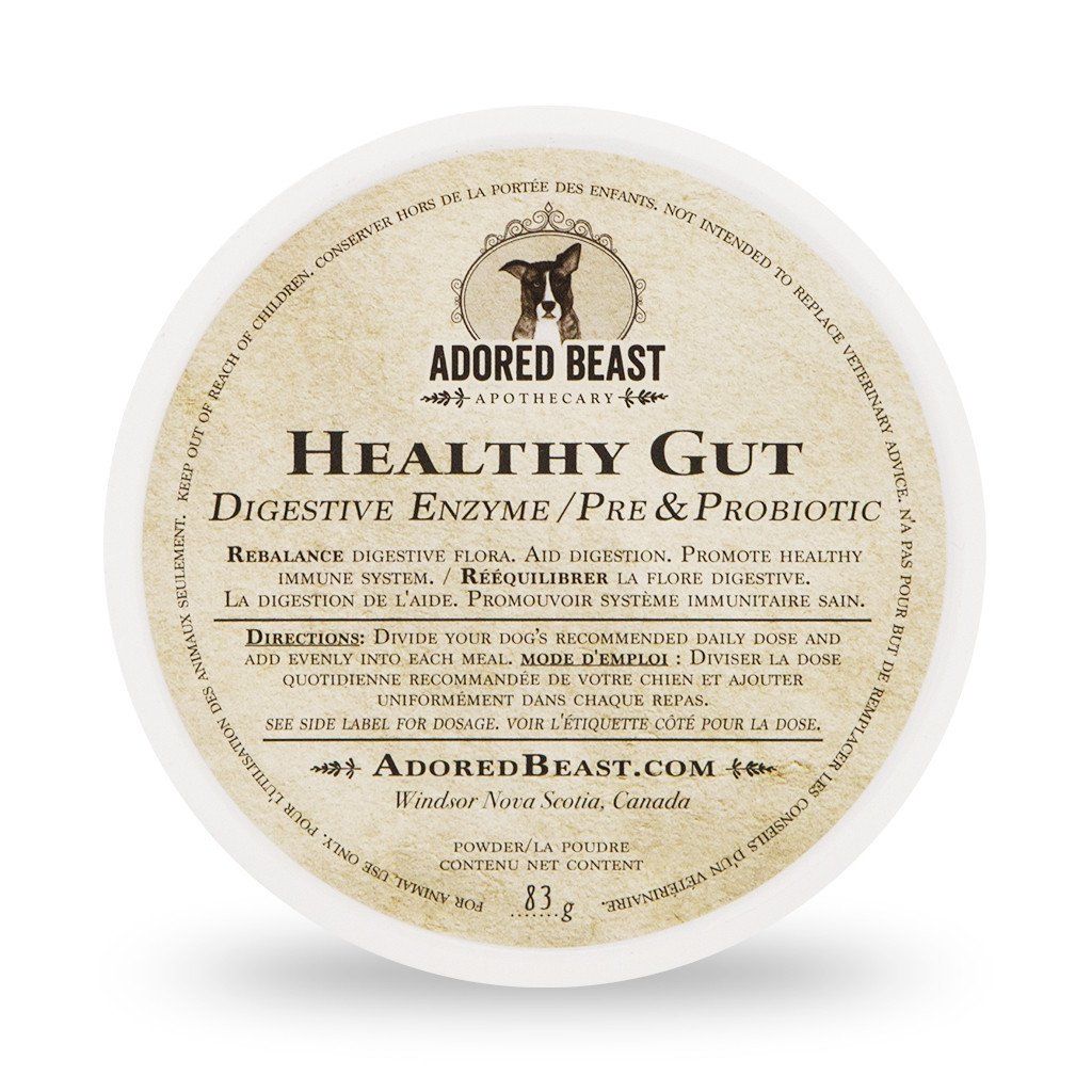 Adored beast healthy gut digestive enzyme pre probiotic 41g 83g