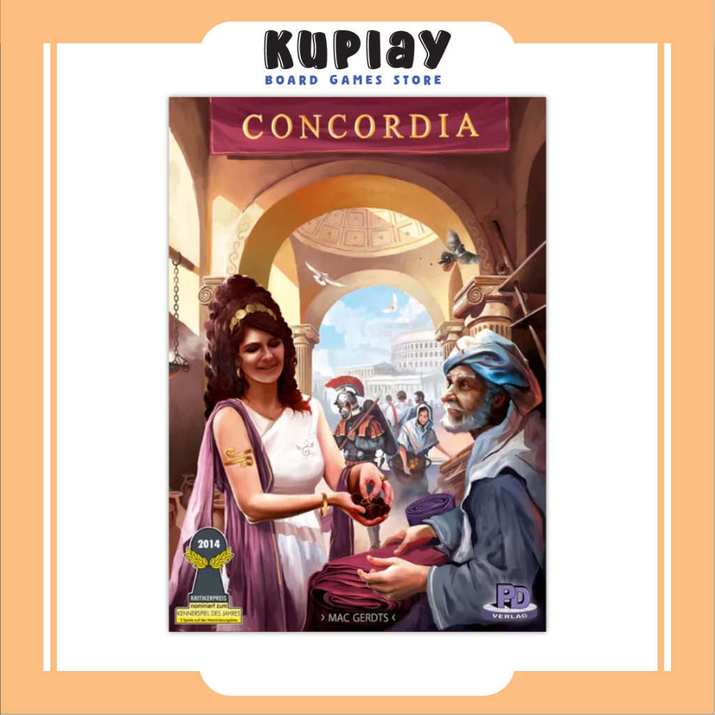 Concordia (Third Edition)(Original) Economic Euro Board Game | Made by ...