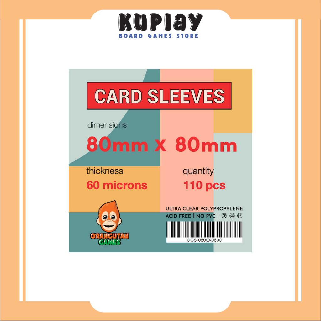 80mm x 80mm card sleeves Mayday Magnum 100 120mm BoardGames. Mayday MDG-7125 Medium Square Card