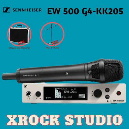 Sennheiser EW 500 G4-KK205 Wireless Handheld Microphone System with LPC ...