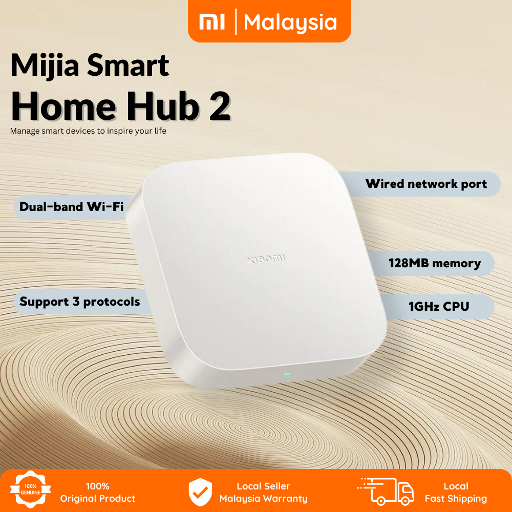 (Global) Xiaomi Mi Smart Home Hub 2 Multifunctional Gateway Dual-band ...