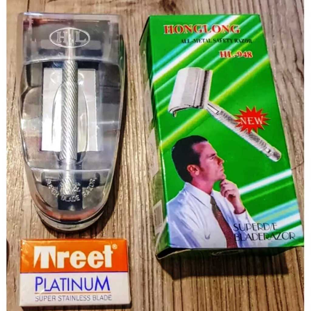 SHENGLONG Safety Razor Pisau Cukur Pencukur(12pcs) | Shopee Malaysia