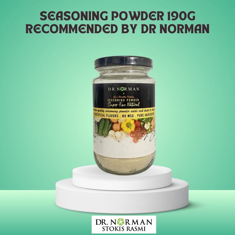 No Msg Natural Seasoning Powder Recommended By Dr Norman [190g