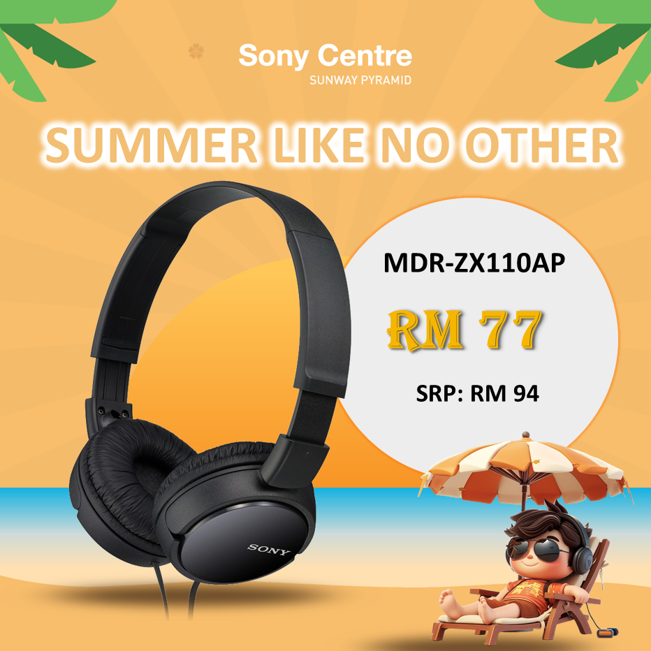 Sony Mdr Zx110ap On Ear Headphones Premium Sound In Line Remote And Microphone For Calls Zx110ap 2211