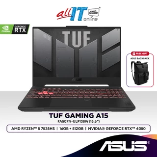 Asus TUF A15 FA507N-ULP138W 15.6" Gaming Laptop (Ryzen™ 5 7535HS | 16GB | 512GB SSD | GeForce RTX™ 4050)