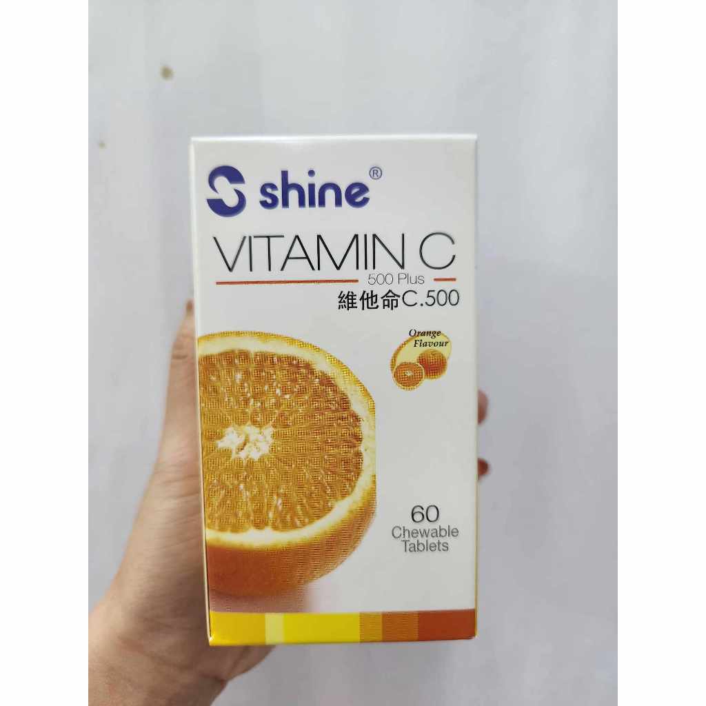 SHINE Vitamin C 500mg 60s Chewable Tablets | Shopee Malaysia