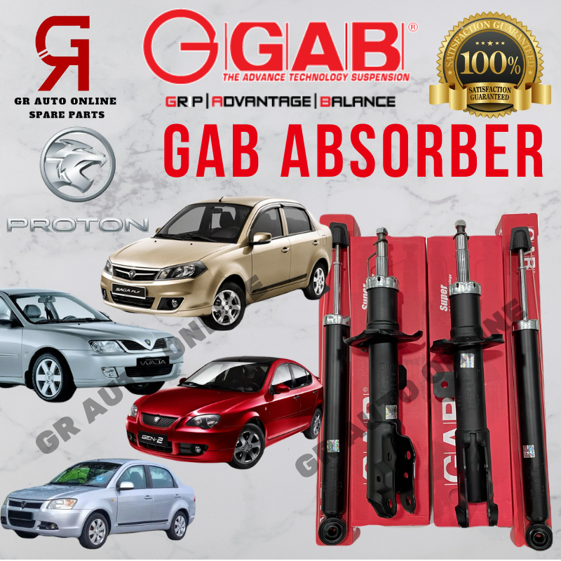 Original Gab Absorber Proton Exora, Perdana V6 Lama, Proton Saga 12V ...