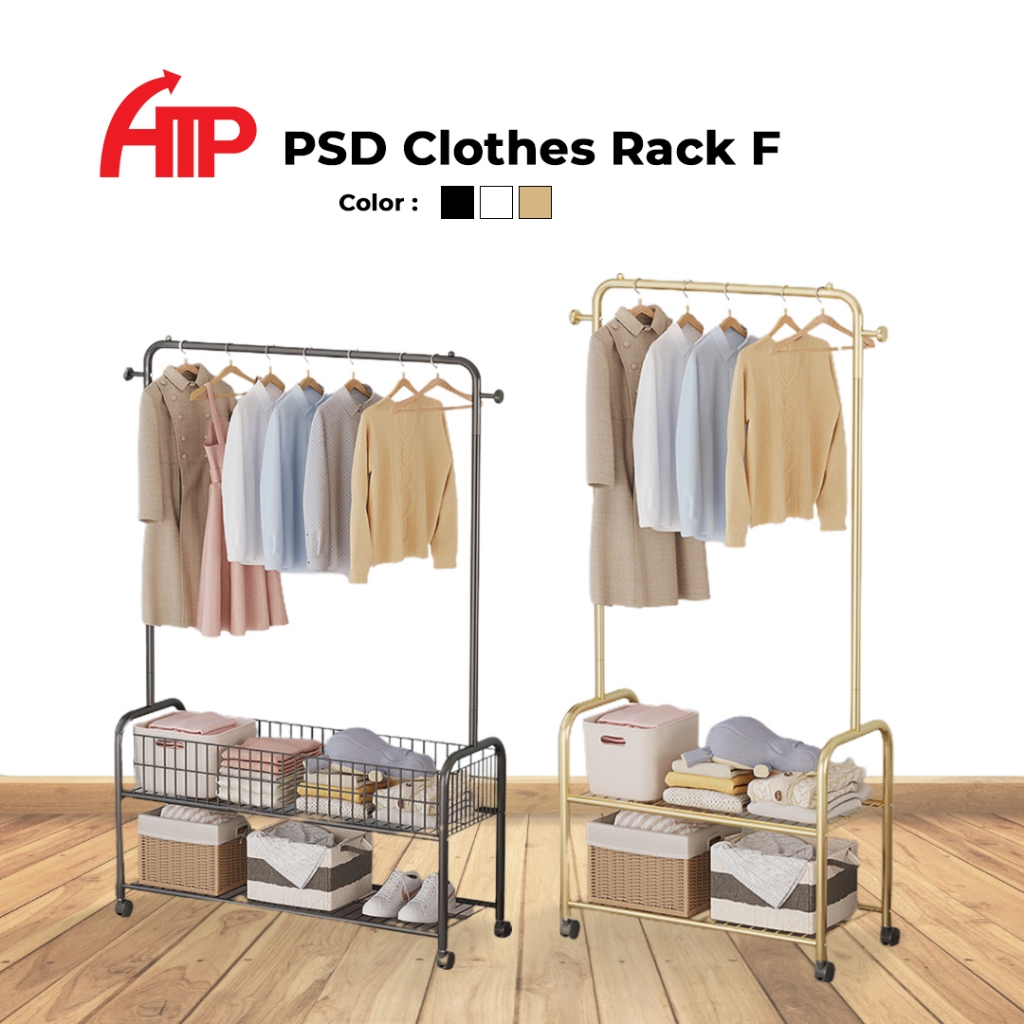 ATP Multifunctional Floor Standing Poseidon Clothes Rack Clothes Drying ...