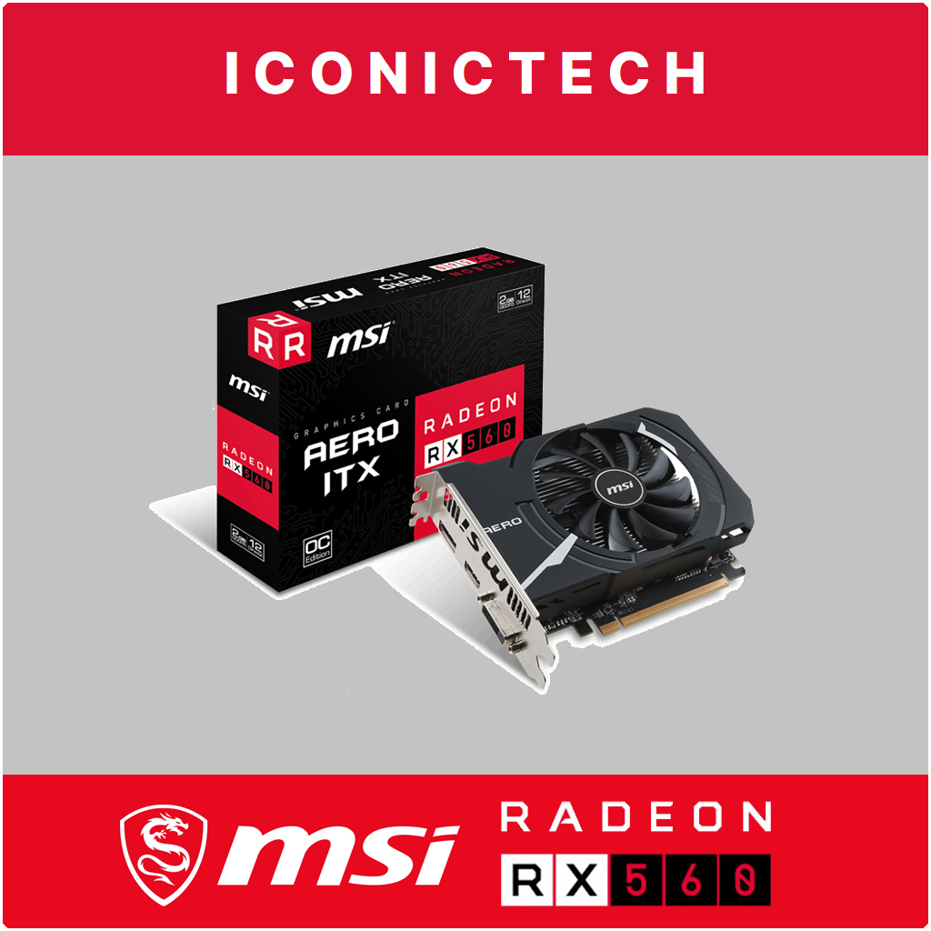 msi RADEON RX550 人気 AERO ITX 4G