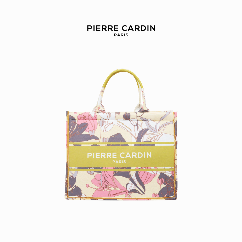 Pierre Cardin Ladies Floral Shopping Tote Bag Shopee Malaysia