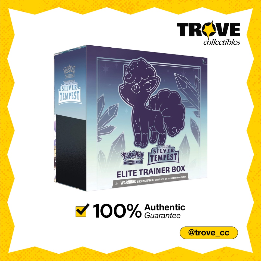 [READY STOCK] Pokémon TCG: Silver Tempest Elite Trainer Box | Shopee ...