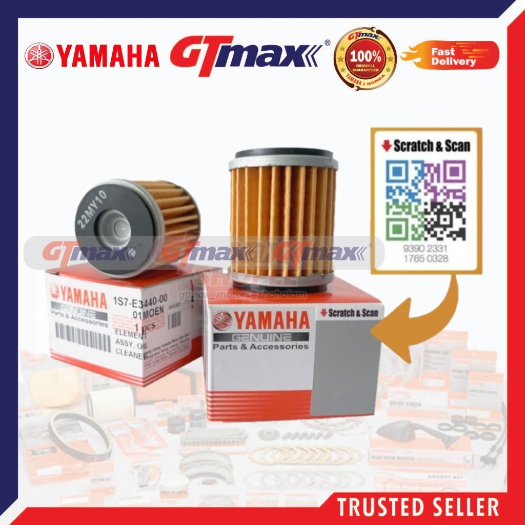 OIL FILTER Y15 LC135 APIDO HEAVY DUTY CHAIN LUBE 240ML Minyak Rantai