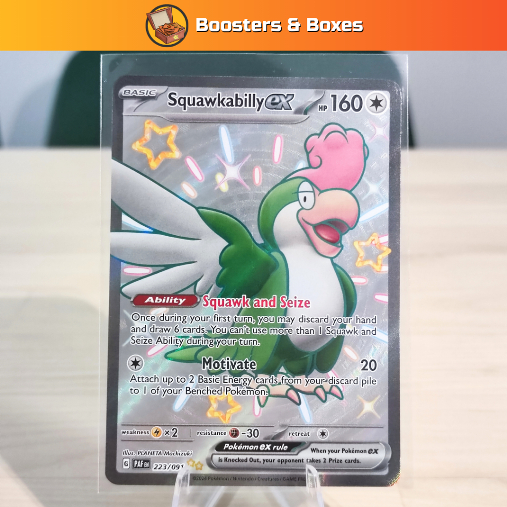 Squawkabilly ex (223/091) [Paldean Fates] | Shopee Malaysia